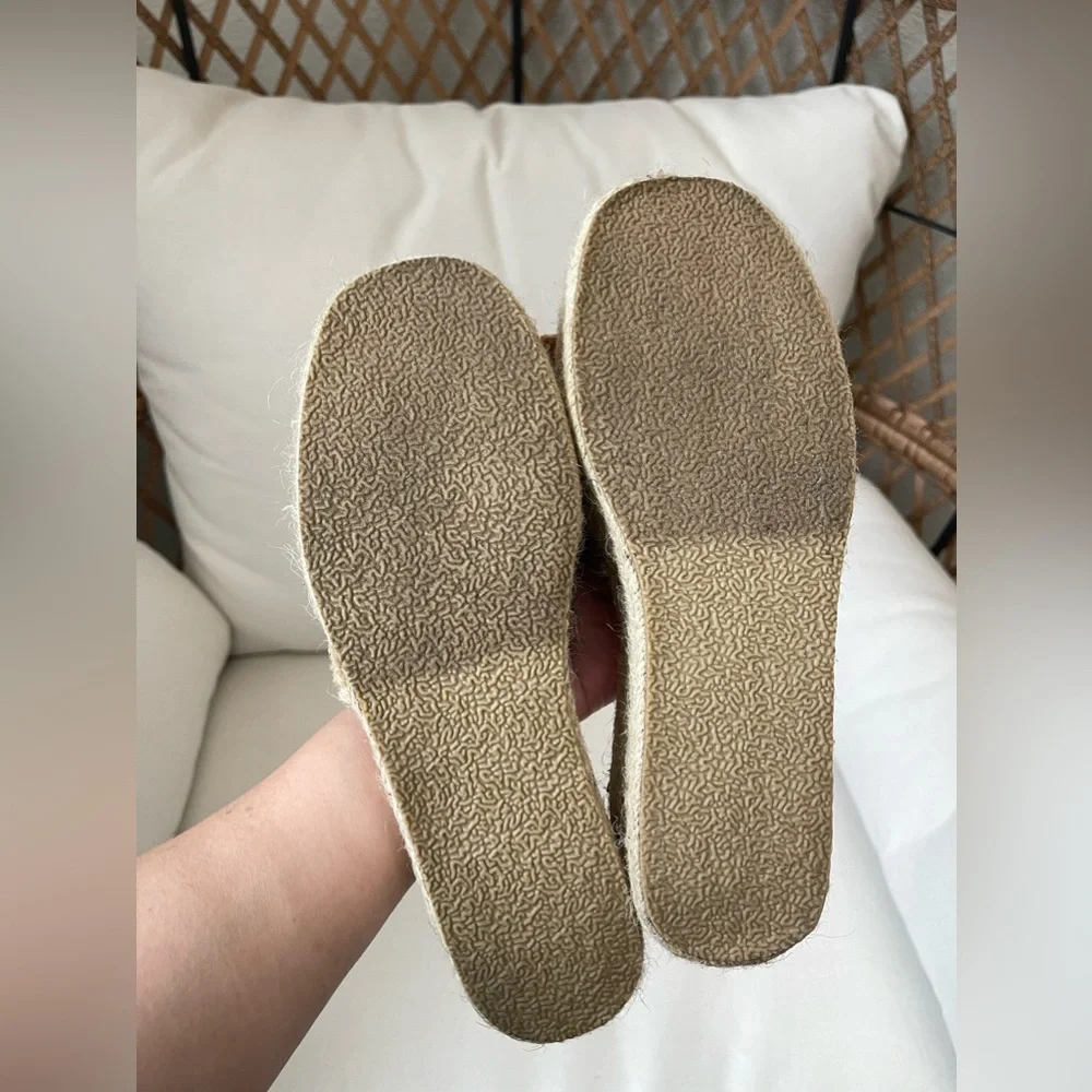 Lulu’s Camel Espadrilles Platform